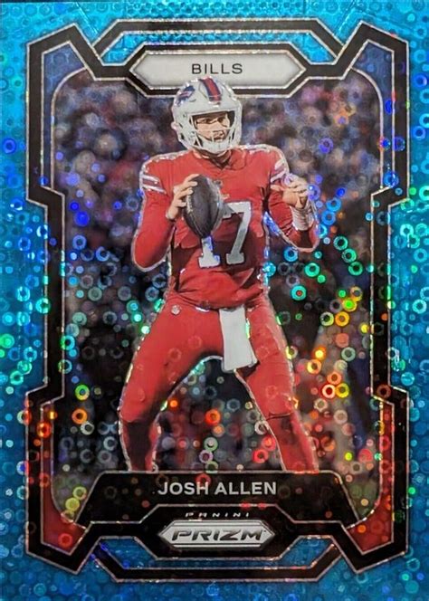 Josh Allen Prizm No Huddle Blue Psa Price Guide