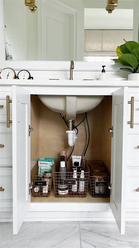 Easy Steps To Install A Shelf Under Your Bathroom Sink Cabinet