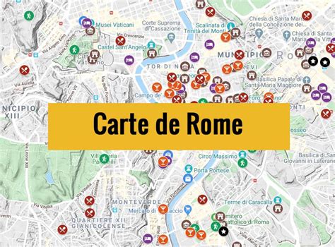 Haut 66 Imagen Carte De Rome Fr Thptnganamst Edu Vn