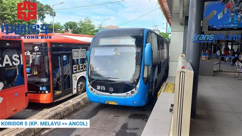 Trip Transjakarta Zhong Tong Bus Lck Gc Cng Dmr Kp