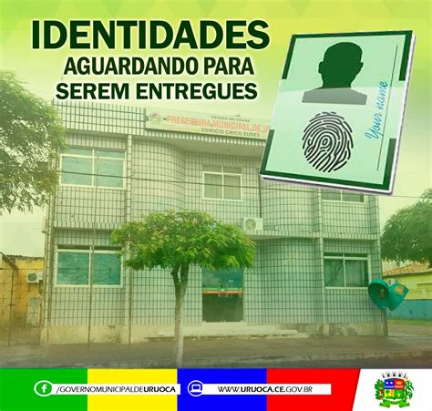 Governo Municipal De Uruoca Aten O Identidades Aguardando Para Serem