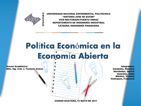 Pol Tica Econ Mica En La Econom A Abierta