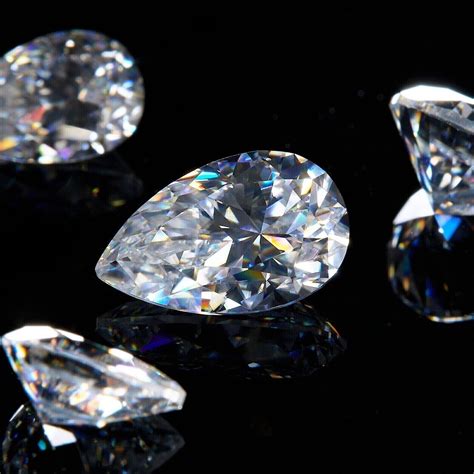 1 Ct Lab Grown Certified Cvd Loose Diamond D Color Vvs1 Clarity Pear