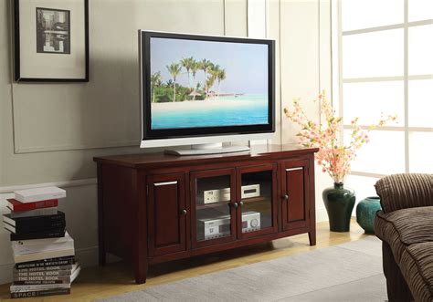 Stylish TV Stand, Cherry - Walmart.com