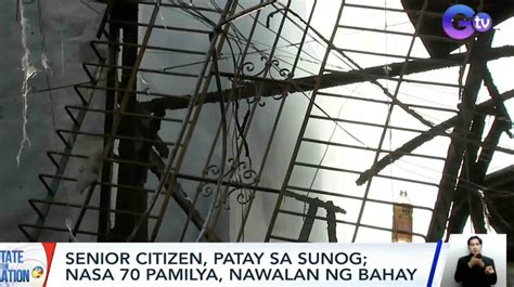 Senior Citizen Patay Nang Ma Trap Sa Sunog Sa Pasay City Balitambayan