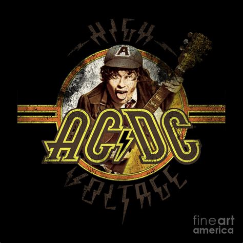 Acdc High Voltage Digital Art by Carroll Koester | Fine Art America