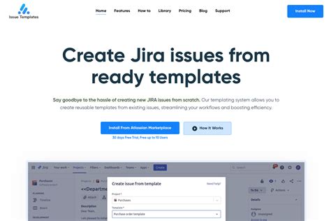 Jira Templates Prefill And Standardize Issue Creation