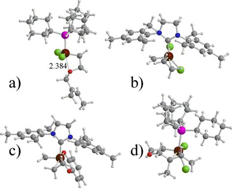 Naked E Species For System With The O Atom Of The Substrate