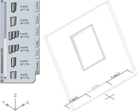 Fenster Und T Ren In Schr Ger Wand Autodesk Autocad Architecture Aca