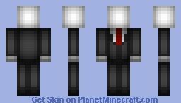 SlenderMan Minecraft Skin