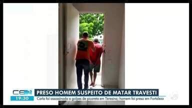 CETV 2ª Edição Preso em Fortaleza homem suspeito de matar travesti