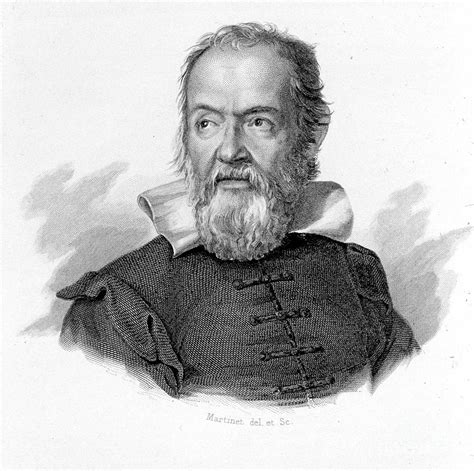 Portrait Of The Astronomer Galileo Galilei Painting By Unknown Artist