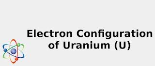 2022: ☢️ Electron Configuration of Uranium (U) [Complete, Abbreviated ...