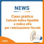 Caso Pratico Calcolo Indice Liquidit E Indice Alfa Per Rateizzazione