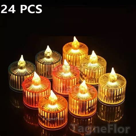 Velas Led Electr Nicas Sin Llama Para Decorar Fiestas Boda Meses