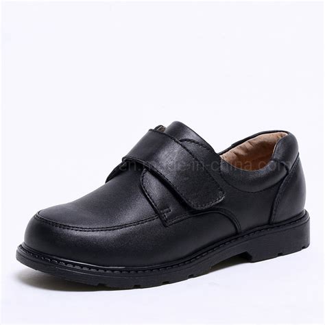 Boys Black Leather School Shoes - Baby Shoes and Children Shoes price