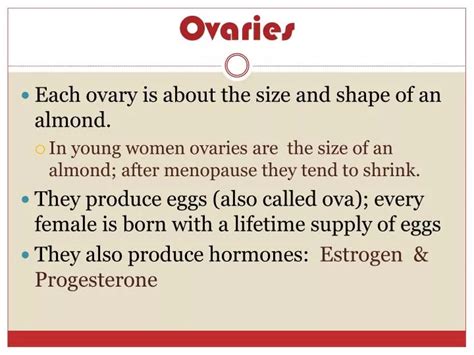 Ppt Ovaries Powerpoint Presentation Free Download Id 1962775