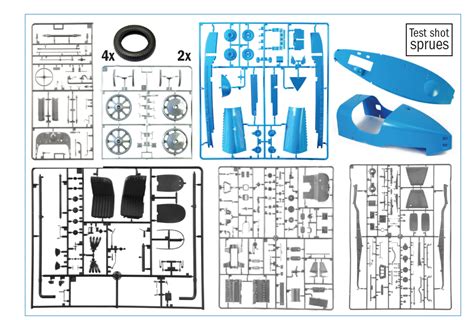 Italeri Bugatti Type B Scale Model Shed