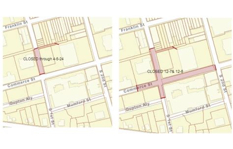 Street closures announced for city parking garage construction ...