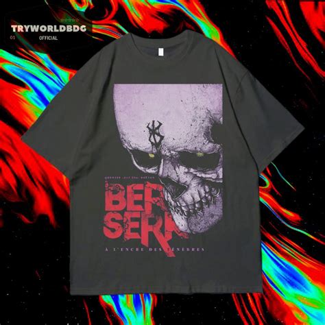 Jual TRYWORLDBDG OFFICIAL BERSERK KAOS OVERSIZE OVERSIZE T SHIRT