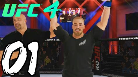 Ufc 4 Light Heavyweight Career Mode Walkthrough Part 1 Insane