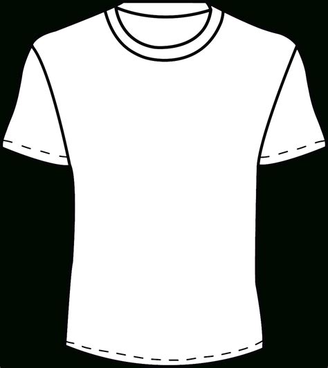 Fresh Printable Blank Tshirt Template – Sparklingstemware