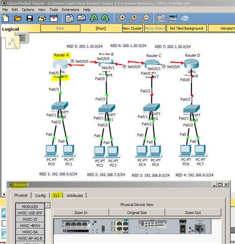 Redes Configuración inicial de Router Cisco