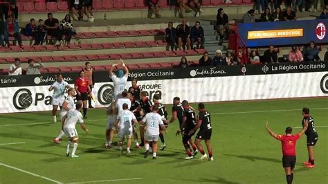 TOP 14 Essai De Nicolaas JANSE VAN RENSBURG MHR Stade Toulousain