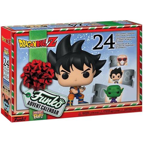 Advent Calendar Dragon Ball Z Funko Pocket Pop Goku Vegeta Piccolo