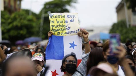 Se Calienta La Calle En Panam Contin An Las Manifestaciones Mientras