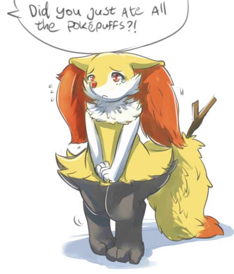 Braixen Ate All Of The Pokepuffs Pokémon Know Your Meme