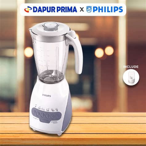 Philips Blender Plastik Putih Hr Dapur Prima