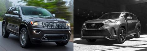 Compare 2021 Jeep Grand Cherokee Vs 2021 Toyota Highlander Puente