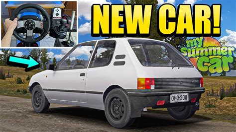 NEW DRIVABLE CAR In My Summer Car Panier 250 YouTube