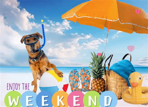 Time For A Weekend Vacation For You Free Enjoy The Weekend Ecards 123 Greetings