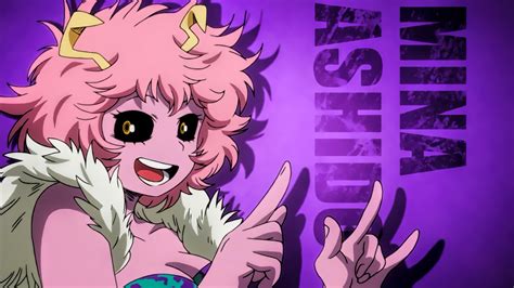 Mina Ashido Hd Wallpaper My Hero Academia By Sanoboss