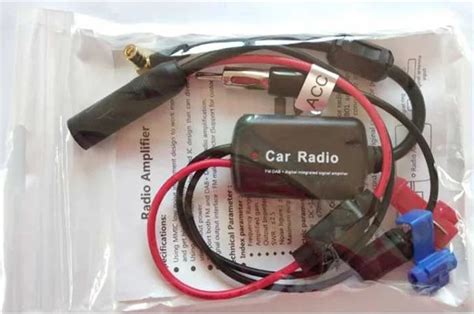 Car Am Fm Antenna Signal Amplifier Am Fm Adapter Dab Car Antenna Aerial Signal Booster Buy