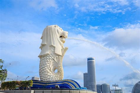 Merlion Park In Singapore City Photo Background And Picture For Free