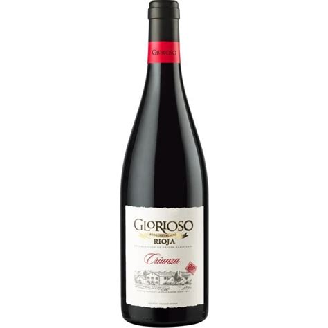 Glorioso Rioja Crianza Vin Rouge D Espagne La Cave Cdiscount