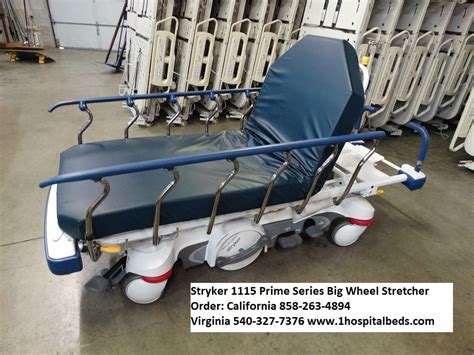 Stryker 1115 Prime Series Stretcher Used Hospital Medical Equipment