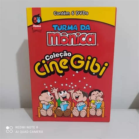 Dvd S Turma Da M Nica Cole O Cinegibi Frete Gr Tis