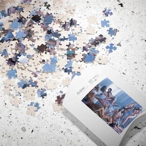 Nude Art Harem Naked Group Puzzle Piece Etsy