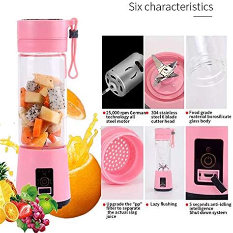 Buy I K International Portable Usb Electric Blender Juicer Cup Plastic