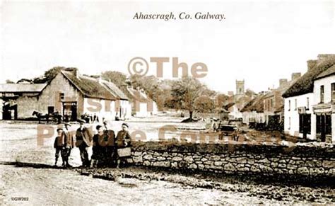 GW 00202 Ahascragh Hurley Co Galway Ireland Old Photograph C