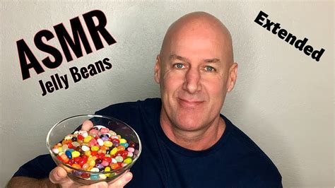 Asmr Eating Jelly Beanswhisperextended Version Youtube