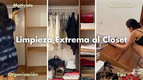 Limpieza Extrema Del Closet Mot Vate A Limpiar Limpia Conmigo