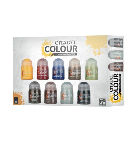 Citadel Colour Contrast Paint Set Gamers Hart