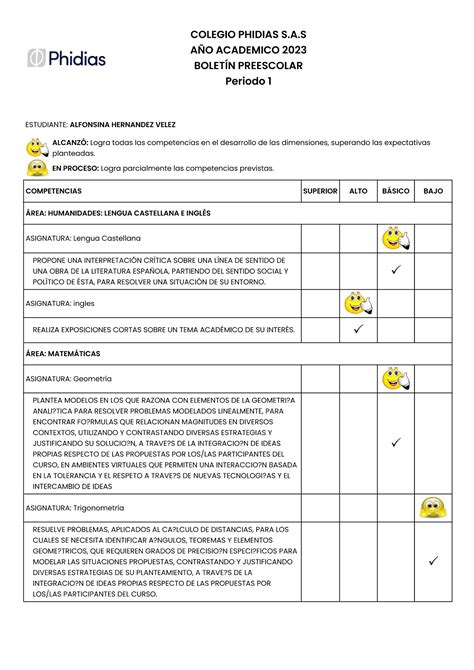 Boletín 02 Phidias Plantillas