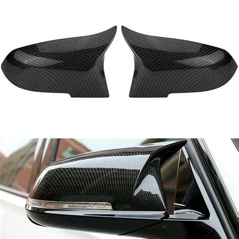 Pcs Auto Car Rear View Side Mirror Cover Trim For Bmw F F F F