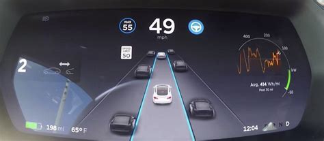 Tesla will release a new Autopilot interface with version 9 software ...